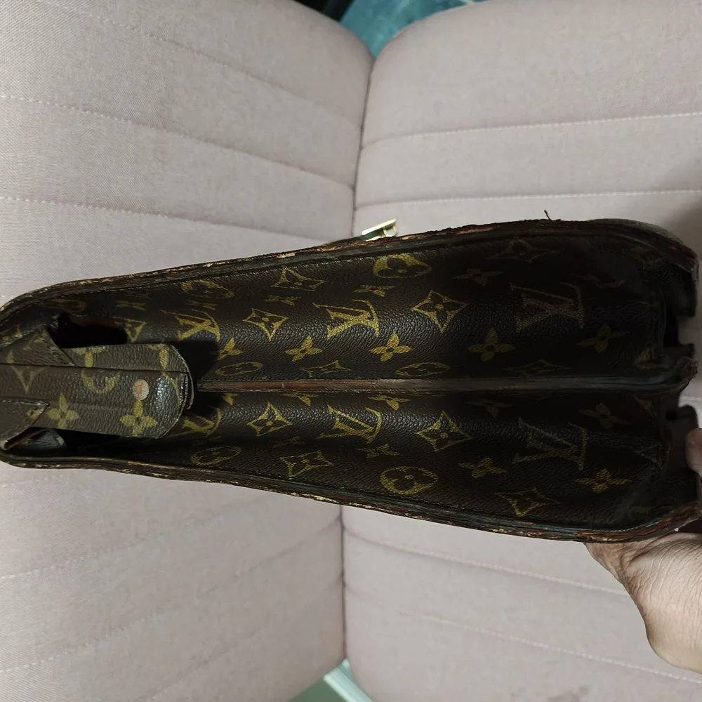 Louis Vuitton Brown Monogram Men's Briefcase - Picture 5 of 15